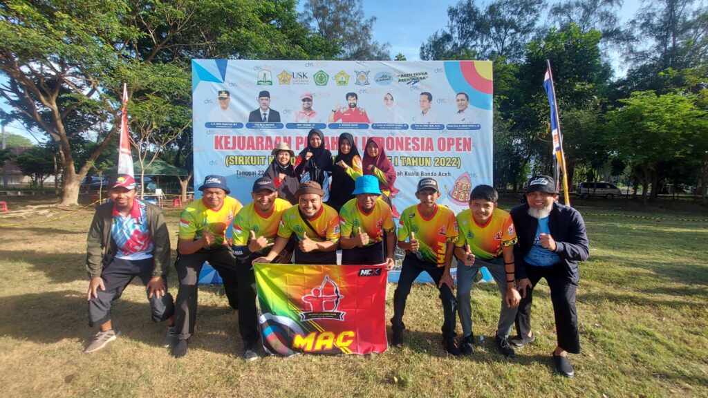 Tim Mujahid Archery Club Aceh Raih 1 Emas, 1 Perak dan 4 Perunggu di Sirnas Stage 1 2022